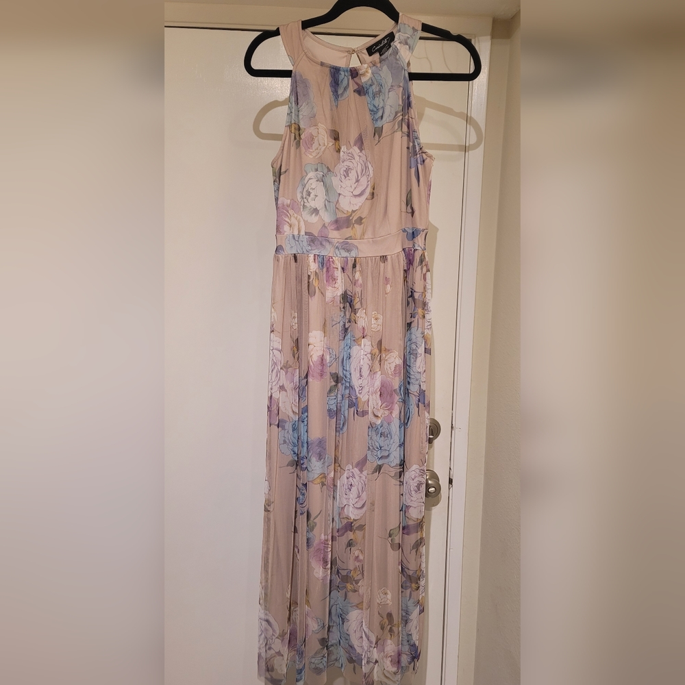 Flowery Long Dress